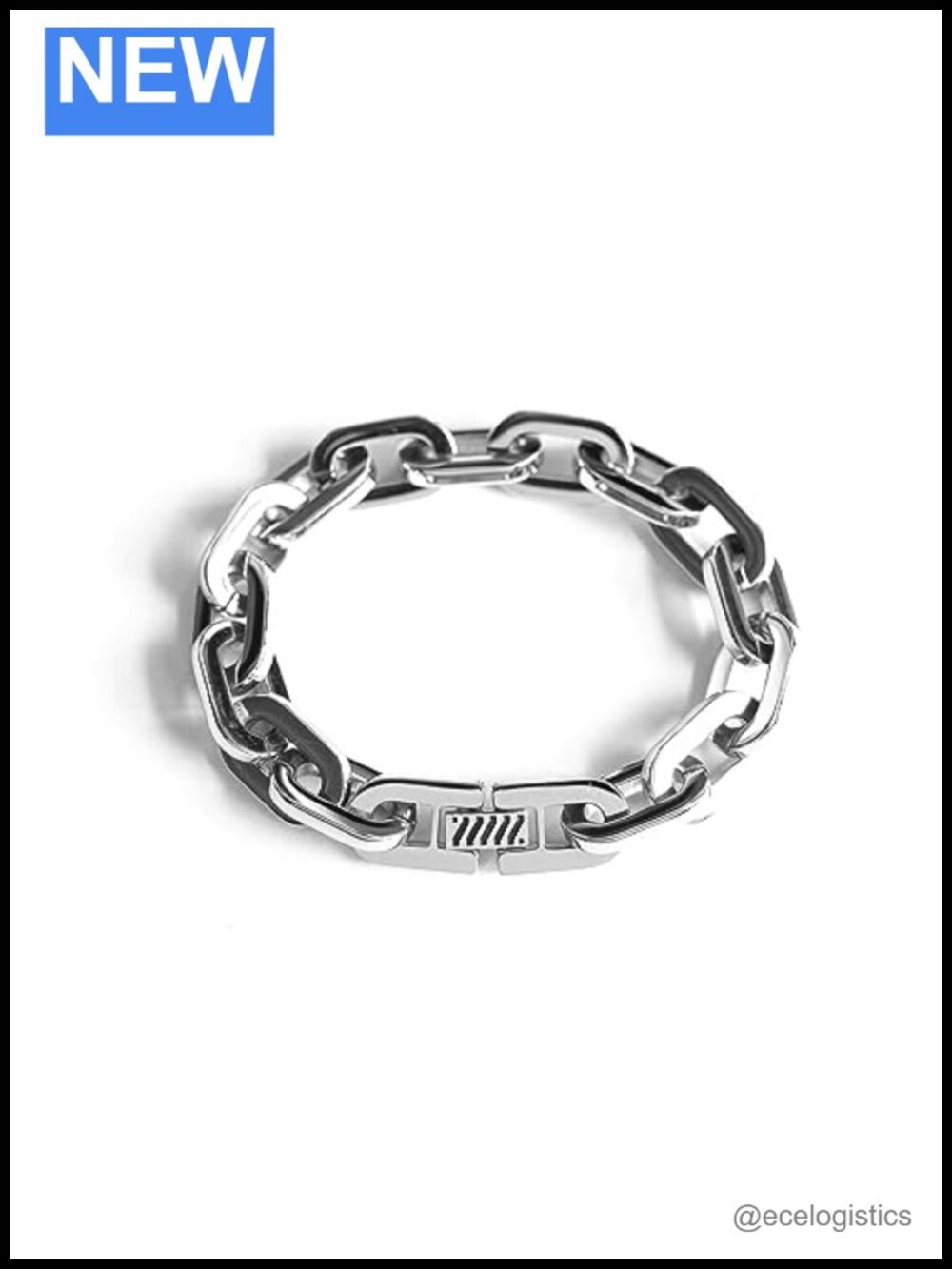 Stainless Steel Chain Link Bracelet
